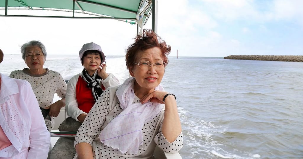 An image of women on a boat in Okinawa, Japan.jpg