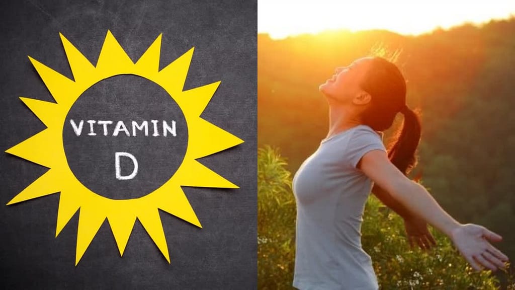 A Woman Standing in the Sunlight.