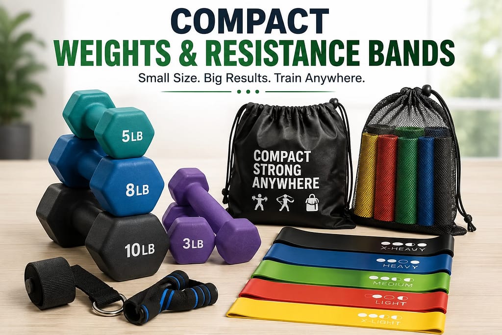 Image of Compact Weights & Resistance Bands