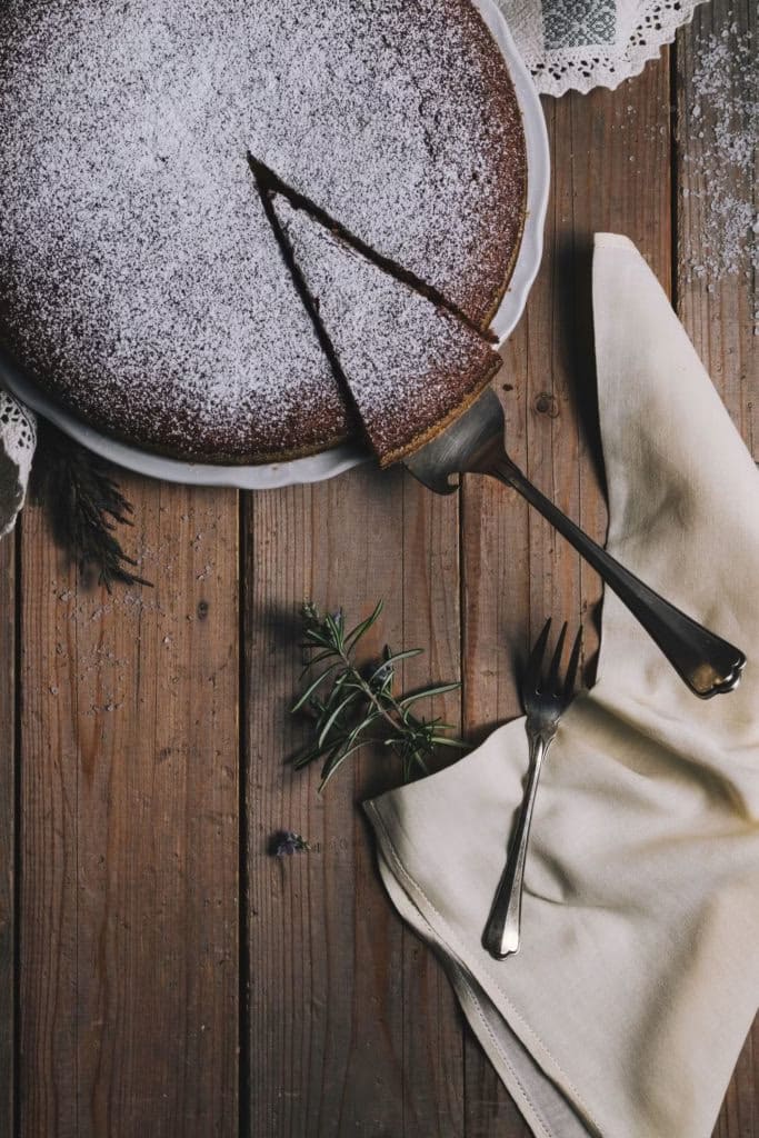 Baked chocolate spice cake with a small cut-out piece-Chocolate Spice Cake Treat You Need to Try