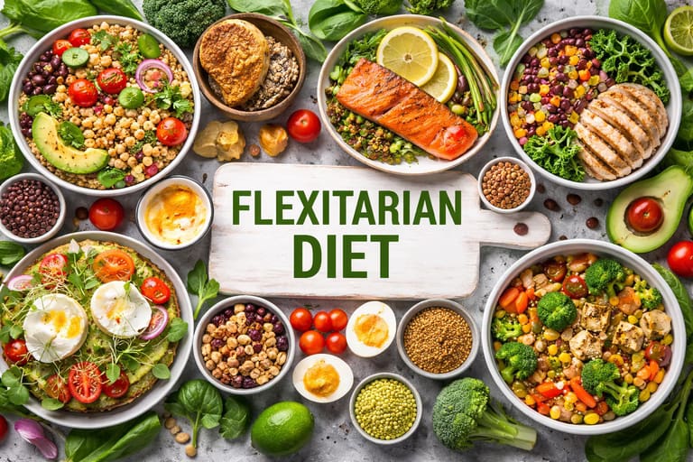 An image of a flexitarian diet-How to Reduce Inflammation With Plants